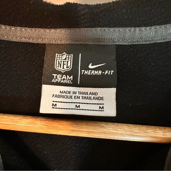 Nike NFL Apparel Thermafit Cincinnati Bengals Full Zip Hoodie Sweatshirt Sz M - Picture 5 of 9